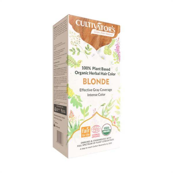 Cultivators Organic Herbal Hair Color, Blonde